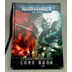 Warhammer 40,000 Core Book  9th Edition Games Workshop Hardcover HB 2020 40K